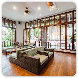 Bàn Phấn Gỗ Óc Chó